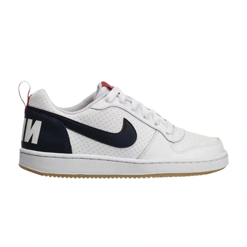 Nike Court Borough Low GS 'White Obsidian Gum' Sneakers size 7